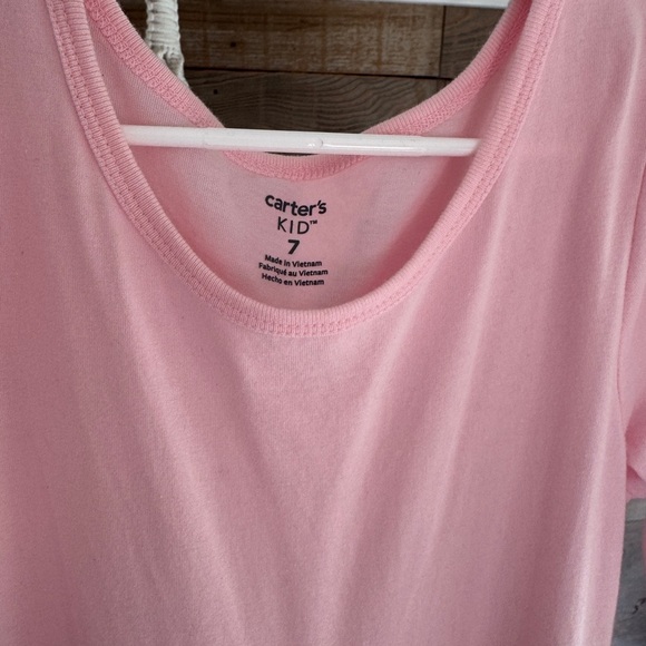 Carter's Soft Pink Long Sleeve Dress - Picture 2 of 5